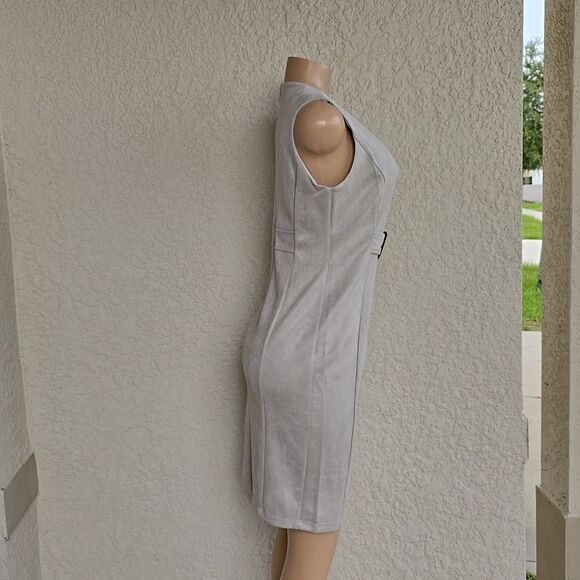 BRAND NEW STELLA &JULE SLEEVELESS ROUND NECK LINE SHEATH DRESS G1 - Picture 6 of 12